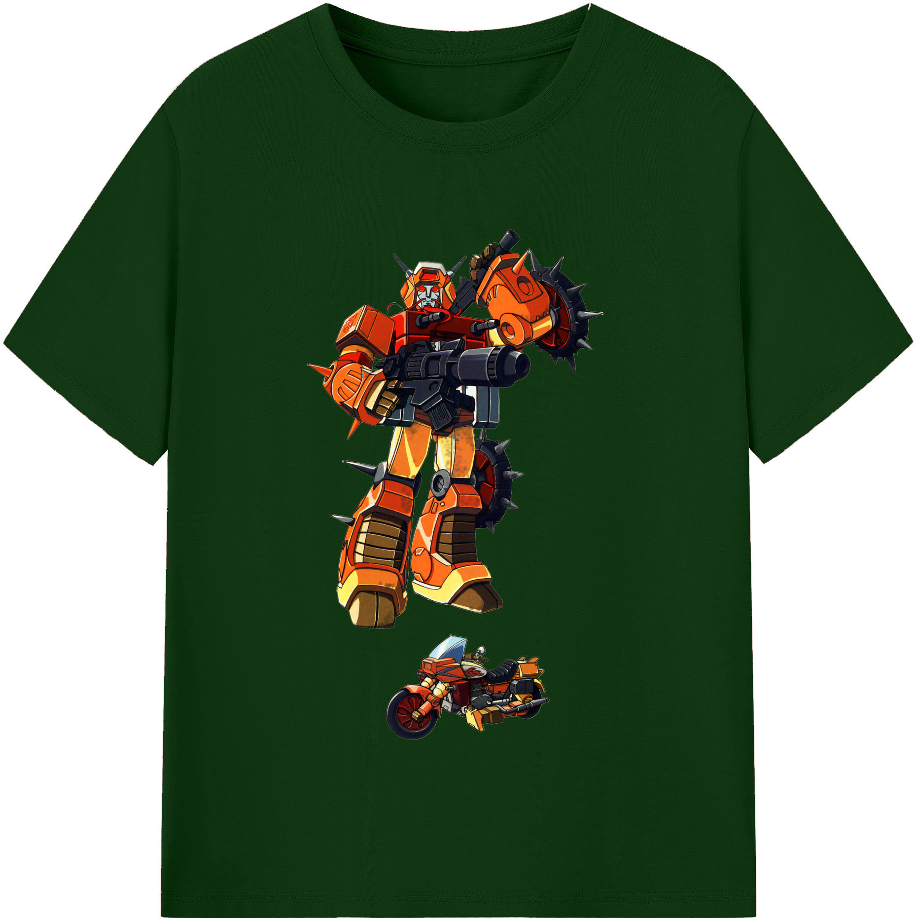 （画像用）  綿100％半袖Tシャツ（フロントプリント）